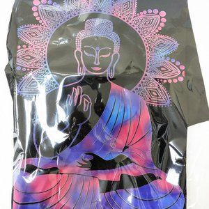 Printed T-Shirt - Buddha Violet & Red